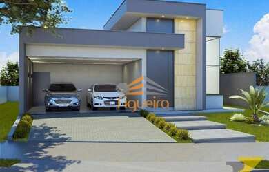 Imagem: A casa possui 2 Dormitórios, 3 Banheiros, 4 Vagas na garagem