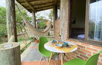 Imagem 3: Linda e aconchegante Pousada Encanto do Mar na praia do Rosa em Imbituba....