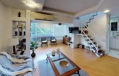 Imagem: O apartamento na cobertura possui 3 Dormitórios, 3 Banheiros