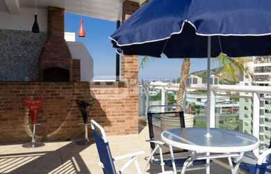 Imagem: O apartamento na cobertura possui 2 Dormitórios, 3 Banheiros