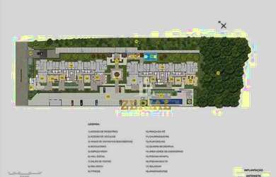 Imagem: O apartamento possui 2 Dormitórios, 1 Banheiro, 2 Vagas na
