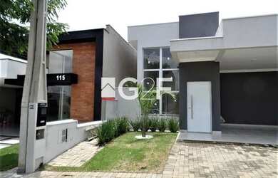 Imagem: A casa em condomínio possui 3 Dormitórios, 2 Banheiros, 2