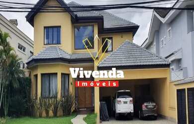 Imagem: A casa em condomínio possui 4 Dormitórios, 5 Banheiros, 4