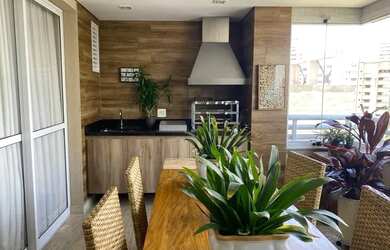 Imagem: O apartamento possui 4 Dormitórios, 4 Banheiros, 4 Vagas na