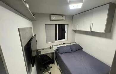 Imagem: O apartamento na cobertura possui 3 Dormitórios, 2 Banheiros