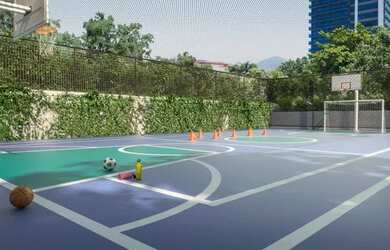 Imagem: O apartamento na cobertura possui 3 Dormitórios, 3 Banheiros