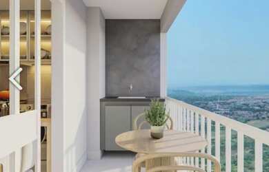 Imagem: O apartamento possui 2 Dormitórios, 2 Banheiros, 1 Vaga na