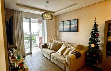 Imagem: O apartamento possui 3 Dormitórios, 2 Banheiros, 2 Vagas na