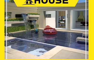 Imagem 2: N1/ 600 novo anil. Piscina, Churrasqueira, Imóvel novoe54m² de Área