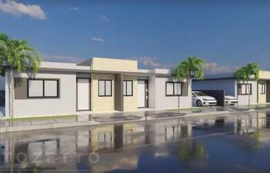 Imagem: A casa em condomínio possui 2 Dormitórios, 1 Banheiro, 50m²