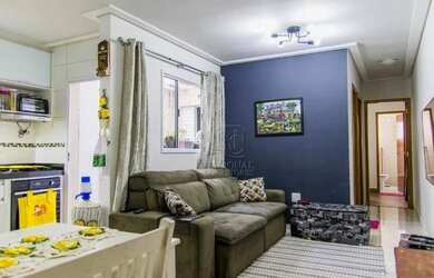 Imagem: O apartamento possui 2 Dormitórios, 1 Banheiro, 1 Vaga na garagem