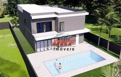 Imagem: A casa em condomínio possui 4 Dormitórios, 2 Banheiros, 4