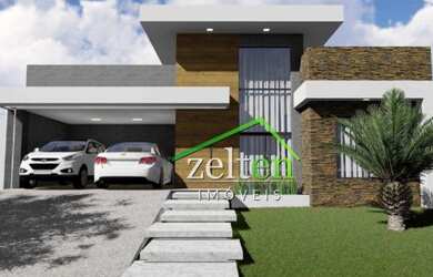 Imagem: A casa em condomínio possui 3 Dormitórios, 4 Banheiros, 4