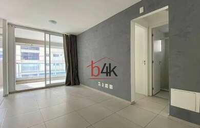 Imagem: O apartamento possui 1 Dormitório, 1 Banheiro, 1 Vaga na garagem