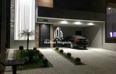 Imagem: A casa possui 4 Dormitórios, 3 Banheiros, 4 Vagas na garagem