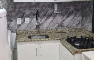 Imagem: O apartamento possui 1 Dormitório, 1 Banheiro, 1 Vaga na garagem