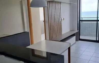 Imagem: O apartamento possui 1 Dormitório, 1 Banheiro, 1 Vaga na garagem