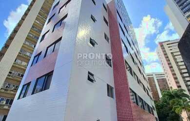 Imagem: O apartamento possui 1 Dormitório, 1 Banheiro, 1 Vaga na garagem