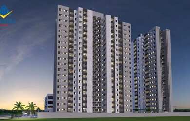 Imagem: O apartamento possui 2 Dormitórios, 2 Banheiros, 1 Vaga na