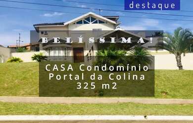 Imagem: A casa em condomínio possui 4 Dormitórios, 4 Banheiros, 3