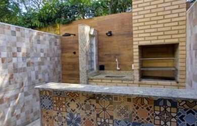 Imagem: A casa em condomínio possui 2 Dormitórios, 2 Banheiros, 1