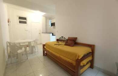 Imagem: A kitnet possui 1 Dormitório, 1 Banheiro, 40m² de Área e