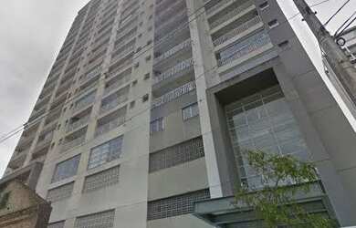 Imagem: O apartamento possui 1 Dormitório, 1 Banheiro, 1 Vaga na garagem