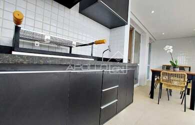 Imagem 6: Lindo apartamento com 2 suítes andar alto vista total livre no Embaré