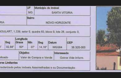 Imagem: A casa possui 2 Dormitórios, 1 Banheiro, 1 Vaga na garagem