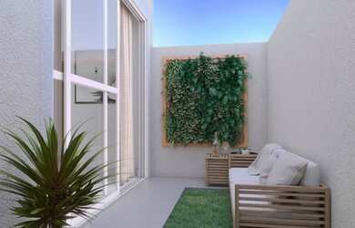 Imagem: O apartamento possui 2 Dormitórios, 1 Banheiro, 1 Vaga na garagem