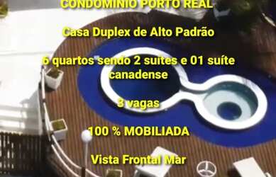 Imagem: A casa em condomínio possui 5 Dormitórios, 5 Banheiros, 4