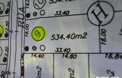 Imagem: O terreno possui 534m² de Área e está localizado em Esmeralda