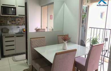 Imagem: O apartamento possui 2 Dormitórios, 2 Banheiros, 1 Vaga na