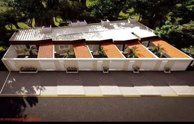 Imagem: O apartamento possui 2 Dormitórios, 1 Banheiro, 1 Vaga na garagem