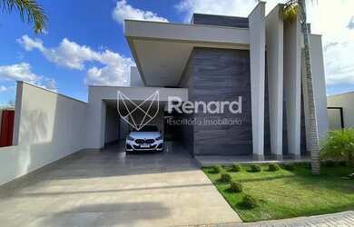 Imagem: A casa em condomínio possui 4 Dormitórios, 5 Banheiros, 4