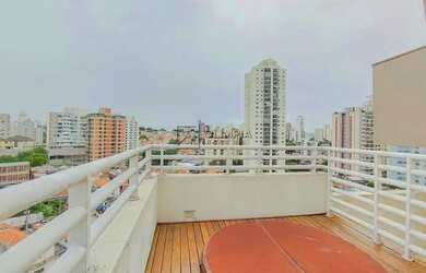 Imagem: O apartamento na cobertura possui 2 Dormitórios, 3 Banheiros