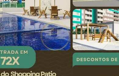 Imagem: O apartamento possui 2 Dormitórios, 2 Banheiros, 1 Vaga na