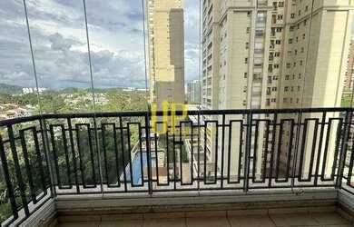 Imagem 2: Apartamento com 1 dormitório para alugar, 50 m² por R$ 4.743,00/mês - Alpha Park - Barueri