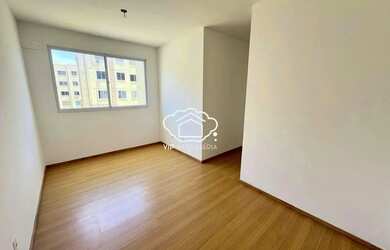 Imagem: O apartamento possui 2 Dormitórios, 1 Banheiro, 1 Vaga na garagem