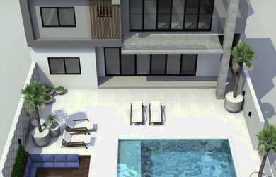 Imagem: O terreno possui 360m² de Área, Imóvel novo e está localizado