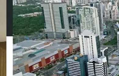 Imagem: O apartamento possui 1 Dormitório, 1 Banheiro, 1 Vaga na garagem