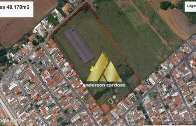 Imagem: O terreno possui 48.178m² de Área e está localizado em Jardim