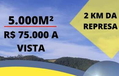 Imagem: O terreno possui 5.000m² de Área e está localizado em Jardim