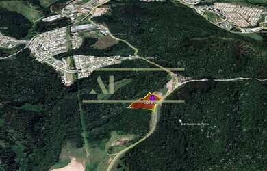 Imagem: O terreno possui 20.757m² de Área e está localizado em Tamboré