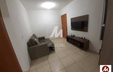 Imagem: O apartamento possui 2 Dormitórios, 1 Banheiro, 1 Vaga na garagem