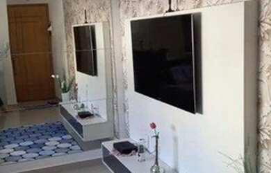 Imagem: O apartamento na cobertura possui 2 Dormitórios, 1 Banheiro