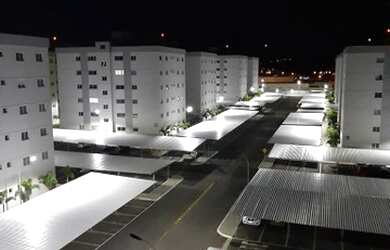 Imagem: O apartamento possui 3 Dormitórios, 2 Banheiros, 2 Vagas na