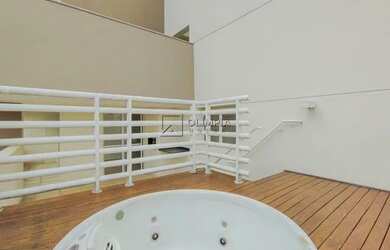 Imagem: O apartamento na cobertura possui 2 Dormitórios, 3 Banheiros