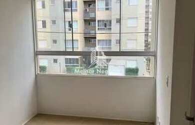 Imagem: O apartamento possui 1 Dormitório, 1 Banheiro, 1 Vaga na garagem