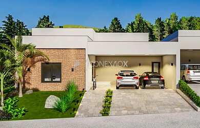 Imagem: A casa em condomínio possui 3 Dormitórios, 4 Banheiros, 4